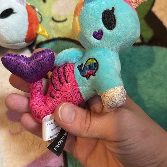 Tokidoki mermaid keychain clip mystery plush brand new - Picture 3 of 3